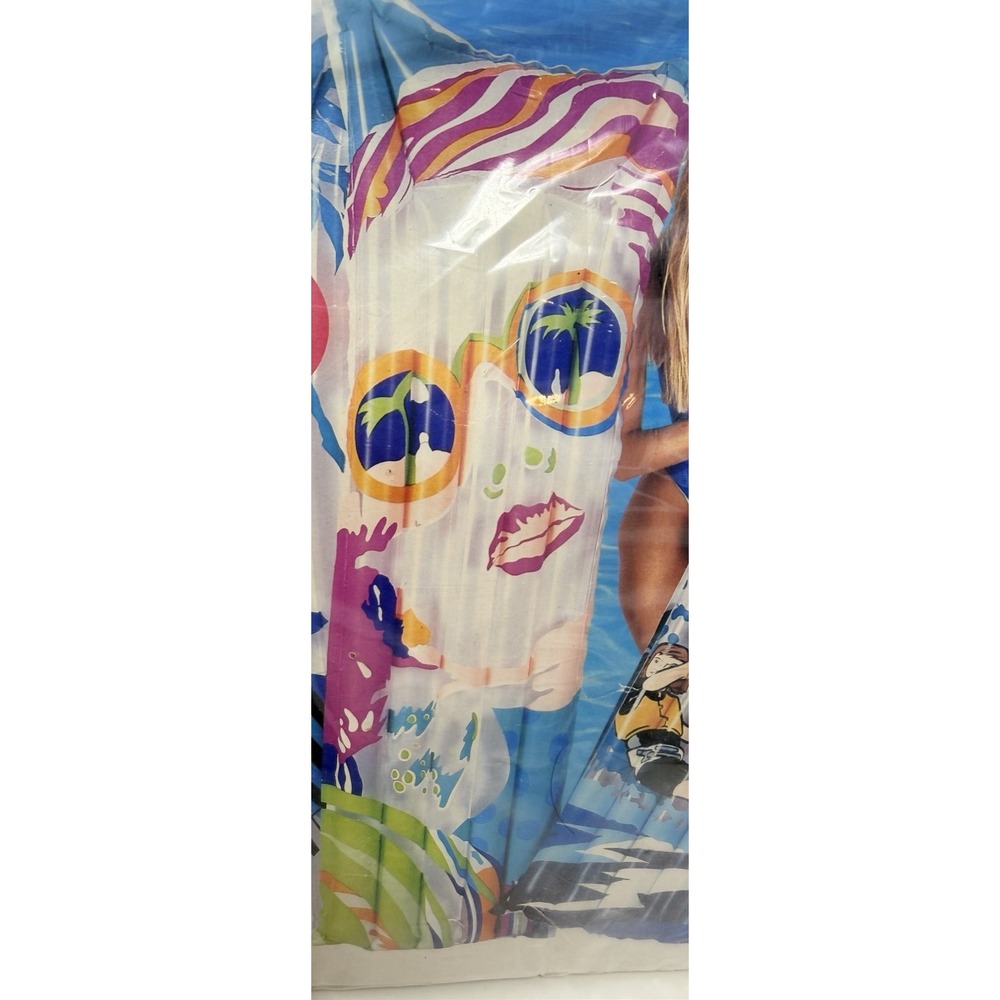 The Wet Set Intex Inflatable Pool Float Raft 72" X‎ 27" 59720 New Sealed 1999